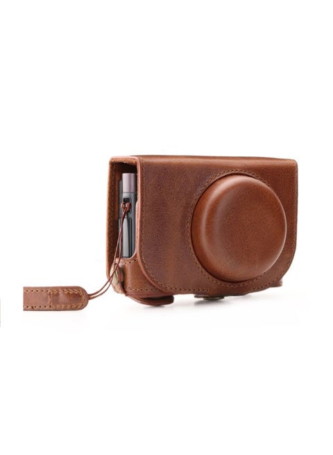 Protective Camera Case With Strap For Leica C Typ 112 Brown