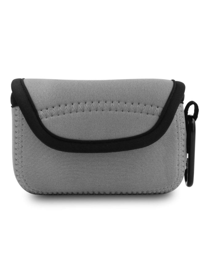 MegaGear - Protective Camera Case With Carabiner For Sony Cybershot Grey - Image 1