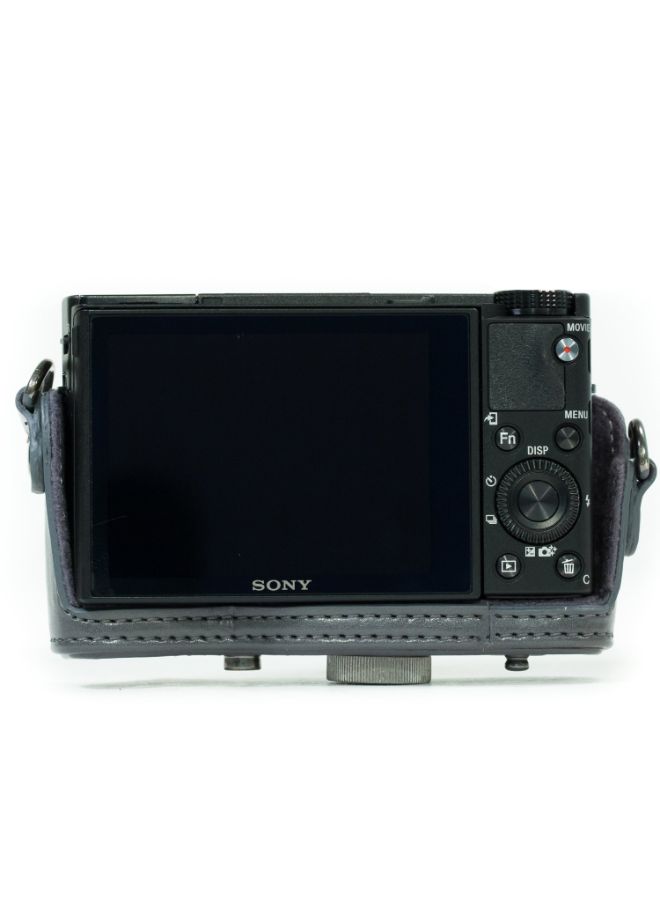 MegaGear - Protective Camera Case With Strap For Sony Cybershot Grey - Image 1