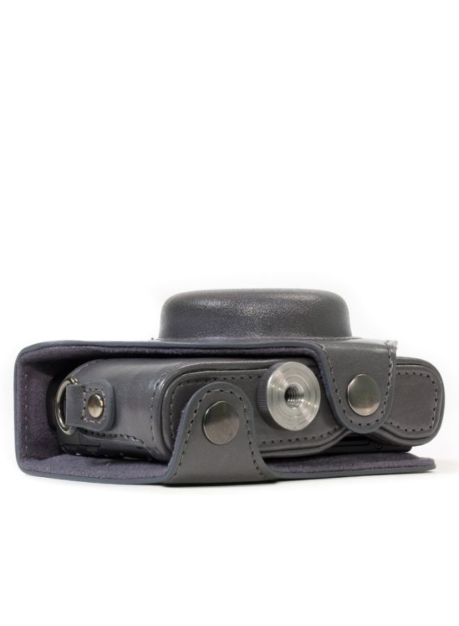 MegaGear - Protective Camera Case With Strap For Sony Cybershot Grey - Image 1