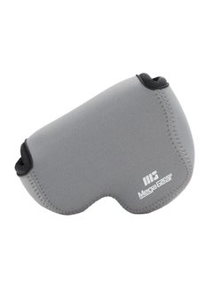 Protective Camera Case With Carabiner For Nikon Coolpix L340 Grey
