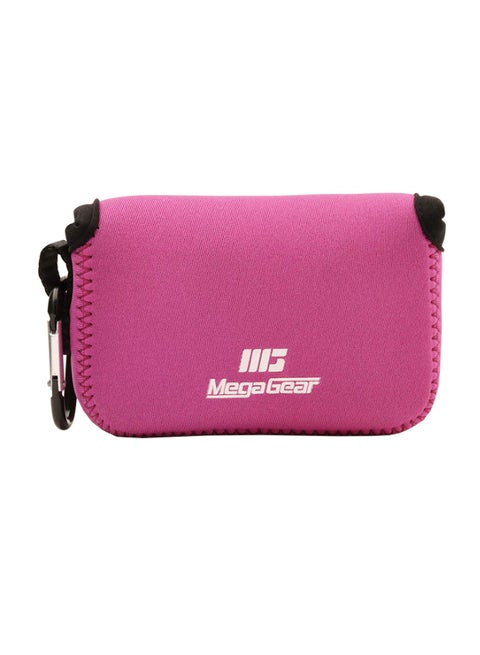 Protective Camera Case With Carabiner For Canon Pink