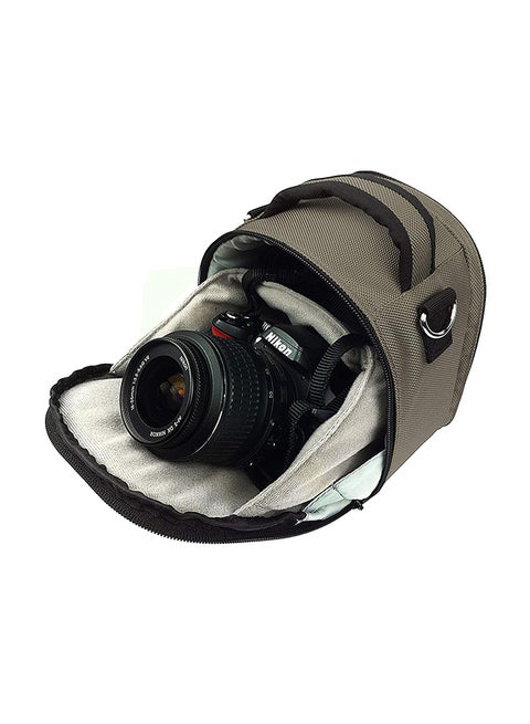 Entry Level Canon DSLR And SLR Camera Bag Grey