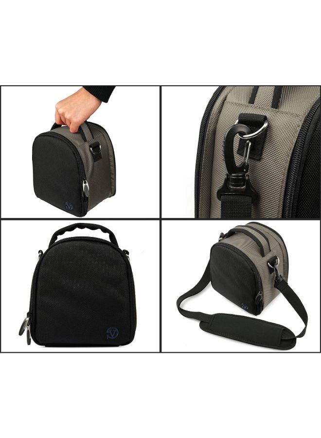 Laurel Carry Case With Mini Tripod Plus Screen Protector For Samsung Galaxy Series Grey