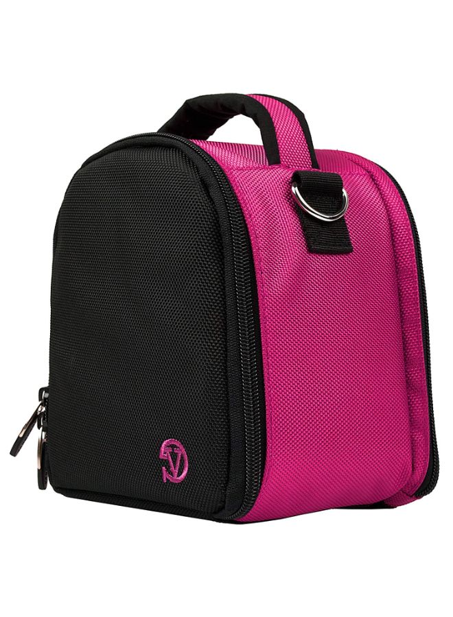 Camera Bag With Removable Shoulder Strap For Nikon Magenta