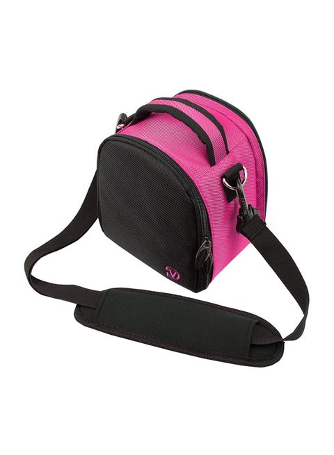 Camera Bag With Removable Shoulder Strap For Nikon Magenta