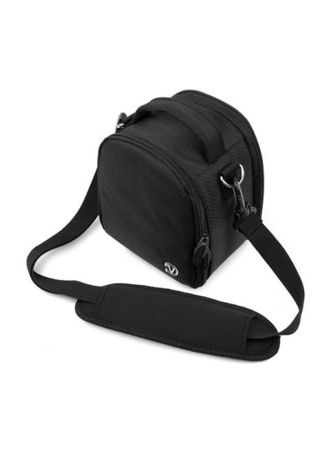 Camera Bag With Removable Shoulder Strap For Ricoh GXR A12 Black