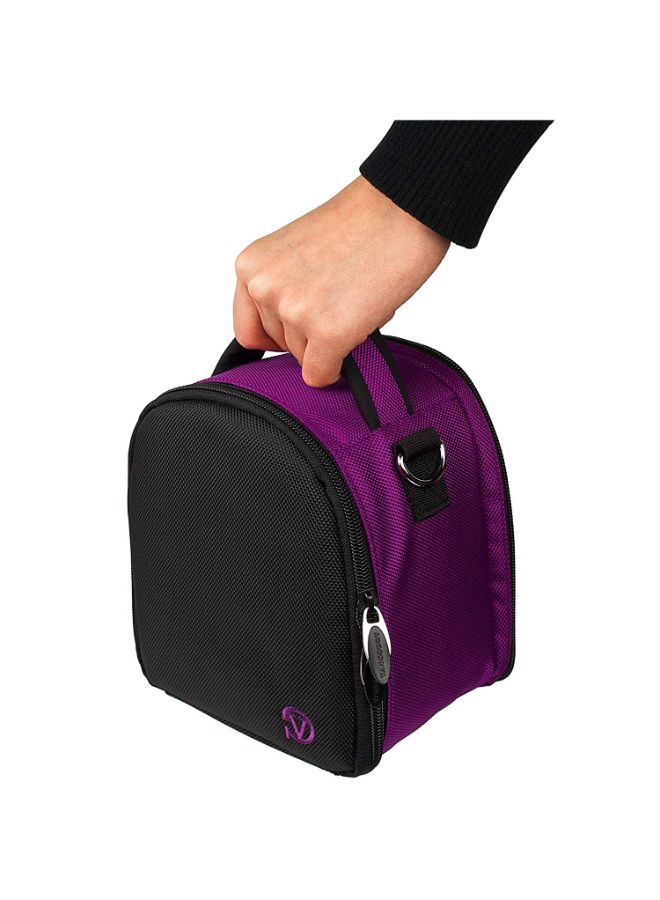 VanGoddy Laurel Carrying Case Bag For Nikon CoolPix Series Digital Camera Purple - Image 2