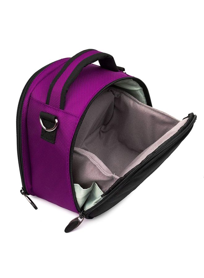 VanGoddy Laurel Carrying Case Bag For Nikon CoolPix Series Digital Camera Purple - Image 3