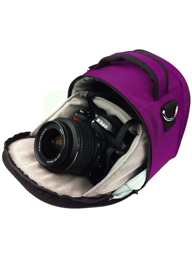 VanGoddy Laurel Carrying Case Bag For Nikon CoolPix Series Digital Camera Purple - Image 4