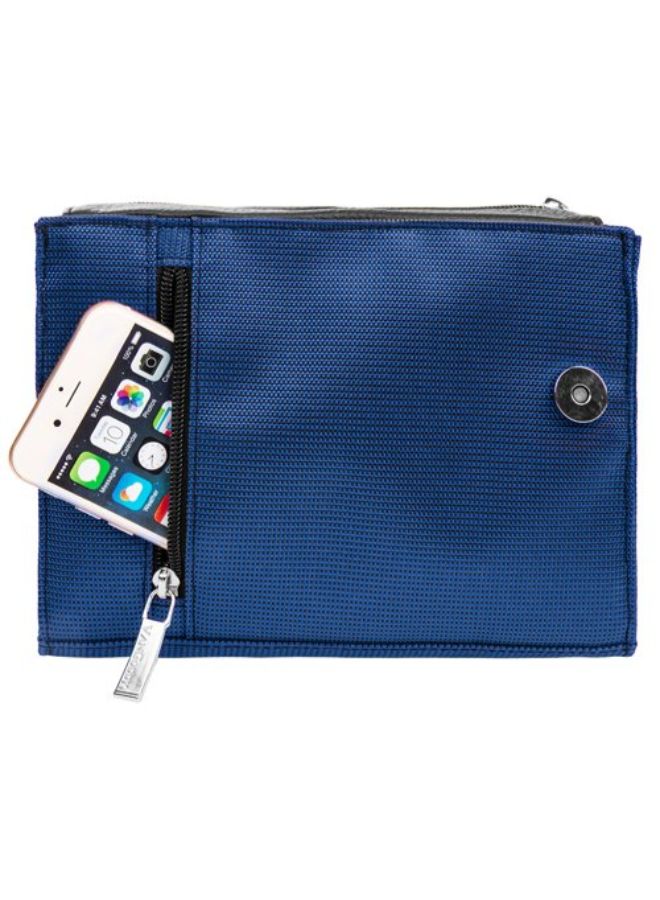 Protective SLR Camera Bag For Olympus Evolt Series Black/Blue