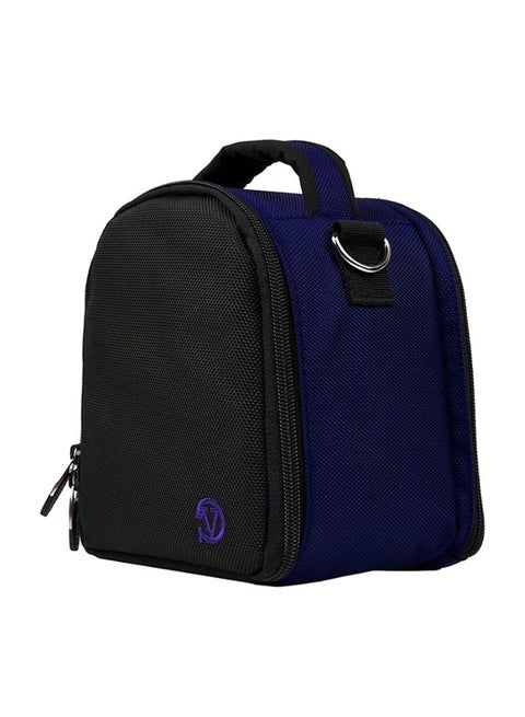 Camera Bag With Removable Shoulder Strap For Nikon Black/Blue