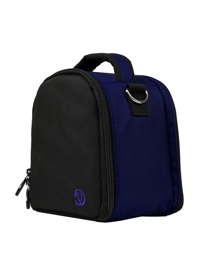 Camera Bag With Removable Shoulder Strap For Nikon Black/Blue