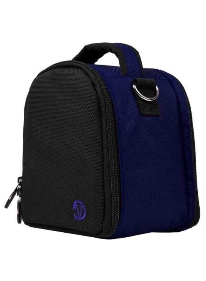 Protective Camera Case With Shoulder Strap For Nikon Black/Blue