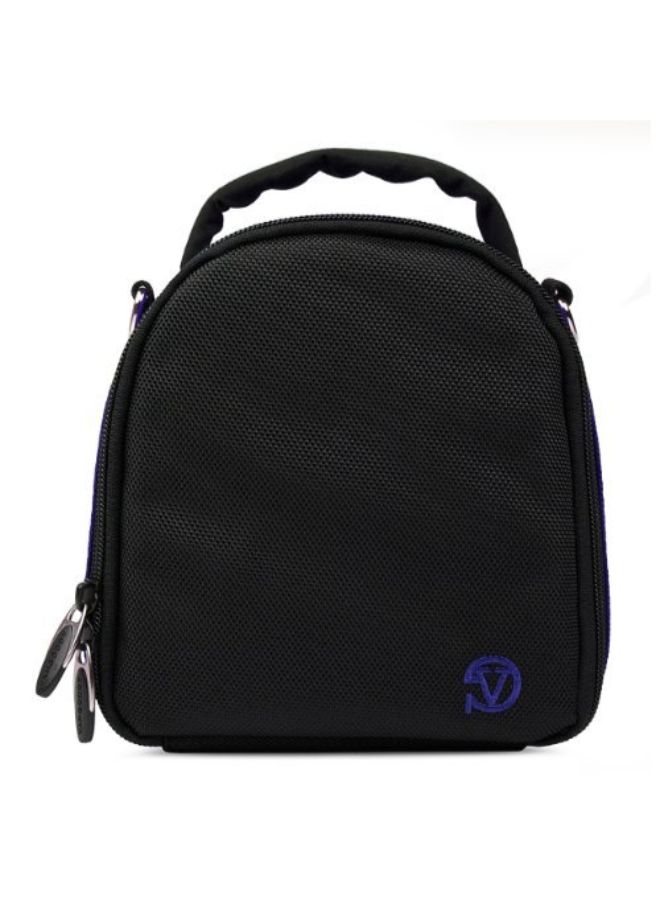 Protective Camera Case With Shoulder Strap For Nikon Black/Blue