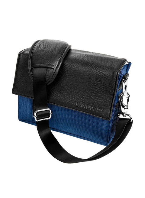 Protective Camera Case With Adjustable Shoulder Strap Black/Blue