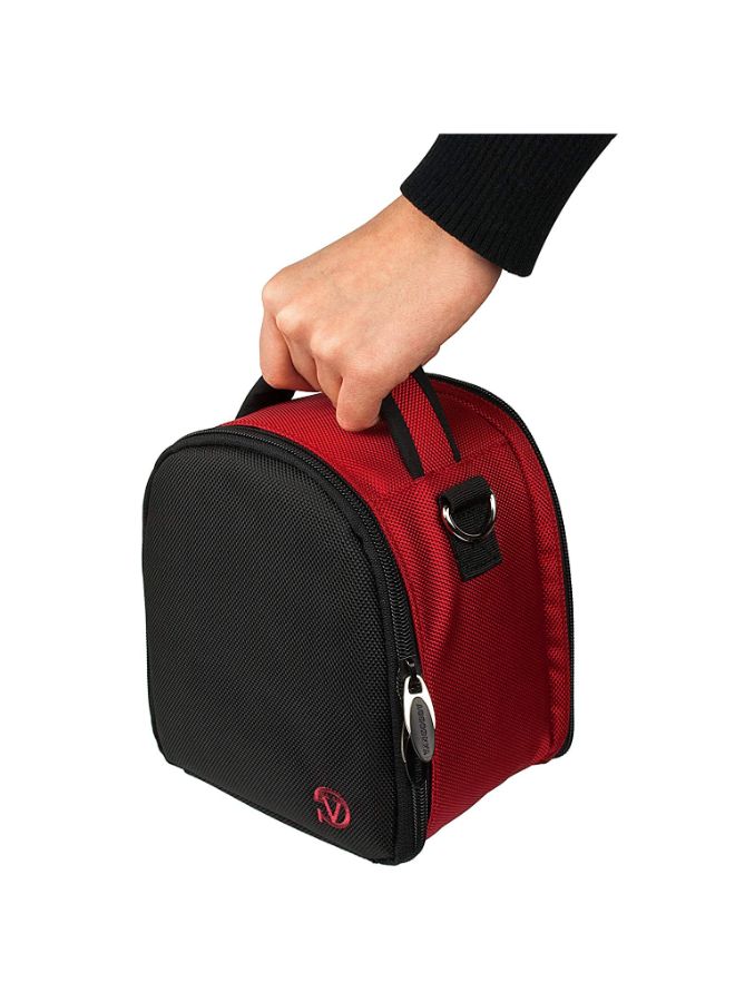 VanGoddy - Laurel Carrying Case Bag For Nikon CoolPix Series Digital Camera Red - Image 1