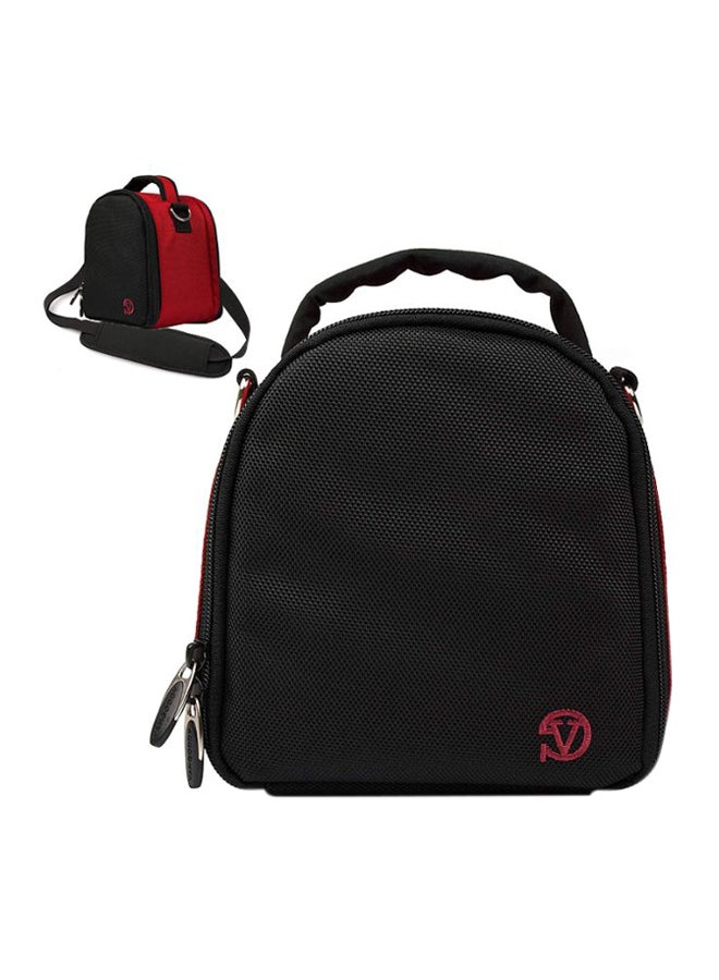 VanGoddy - Laurel Carrying Case Bag For Nikon CoolPix Series Digital Camera Red - Image 1