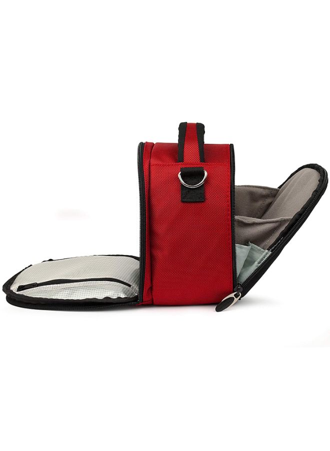 VanGoddy - Laurel Carrying Case Bag For Nikon CoolPix Series Digital Camera Red - Image 1