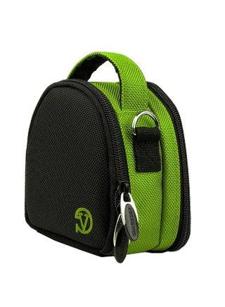 Top Handle Carry Case With Removable Shoulder Strap For DB Power Action Camera Black/Green - v1562937868/N27721706A_1