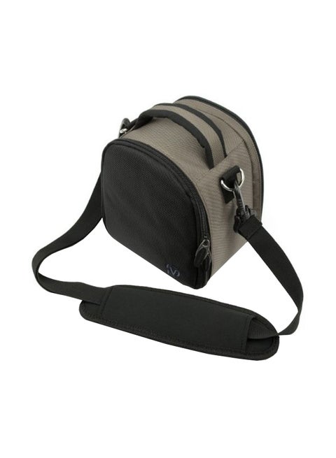 Laurel Carry Case For Panasonic Lumix SLR-Like Digital Camera Black/Grey