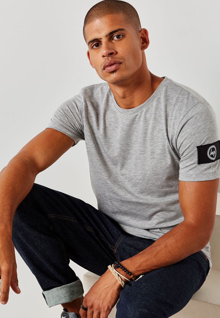 Hype Essential T-Shirt Grey - Image 1