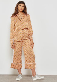 The Fifth Wide Leg Contrast Printed Pants Prints  - Image 4