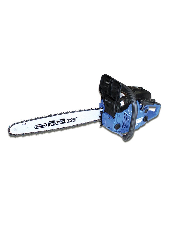 HYUNDAI Gasoline Chain Saw 20" 2.4Kw/3.2Hp With Box Hpt0032 Blue/Black/Silver