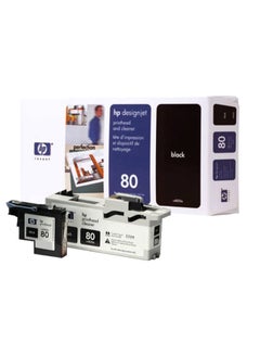 80 Printhead And Printhead Cleaner Black