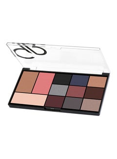 Golden Rose City Style Face & Eye Palette 02 Smokey 