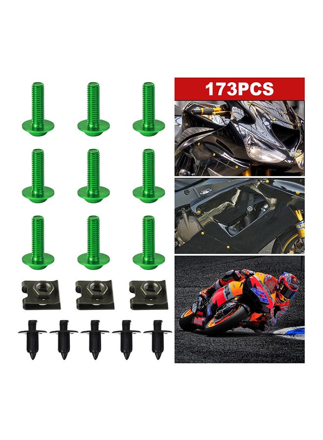 Generic 194-Pieces Fairing Bolt Screws Fasterners Kit  - Image 3