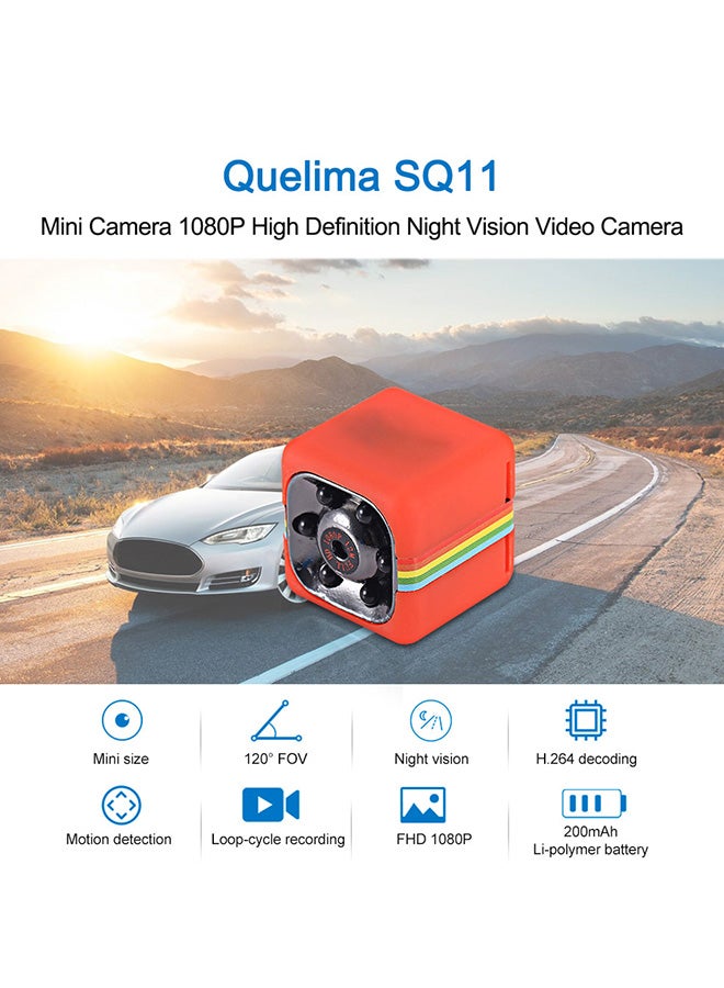 Quelima Dvr Recorder Night Vision Video Camera  - Image 2