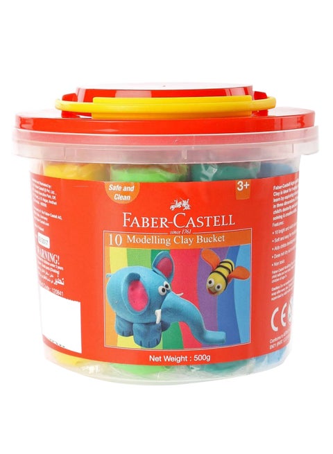 10-Modelling Clay Bucket 12x12x11cm