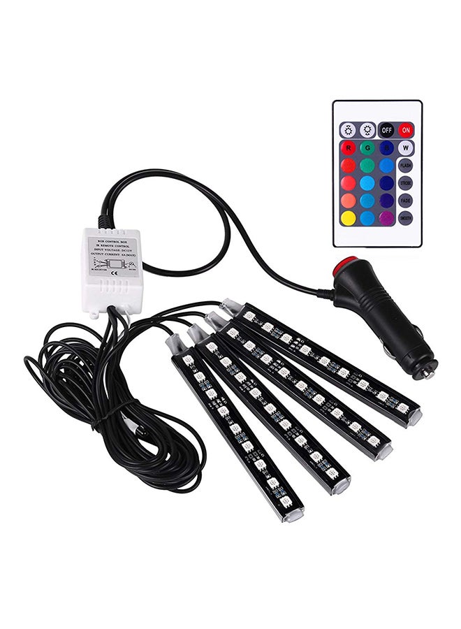 Generic 12V 4 In 1 Car 36 LED Interior Light With Wireless Remote Control  - Image 1