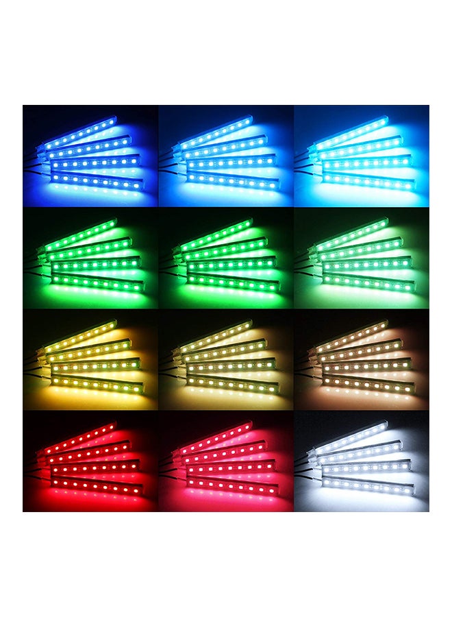 Generic 12V 4 In 1 Car 36 LED Interior Light With Wireless Remote Control  - Image 2