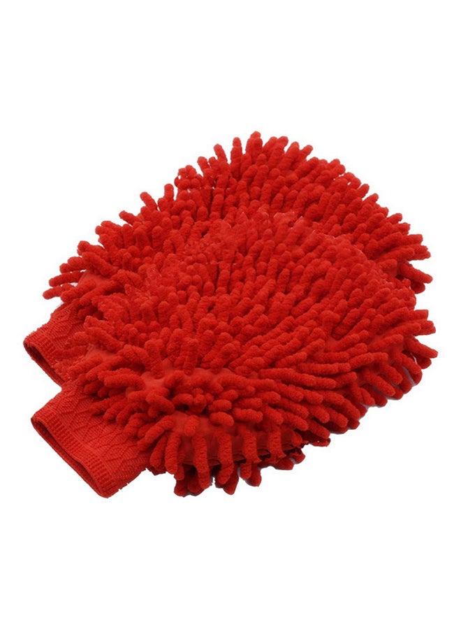 Generic 2-Piece Microfiber Car Wash Gloves 
