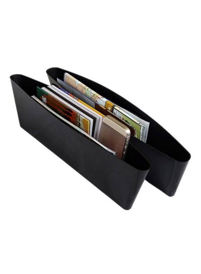 2-Piece Seat Catcher Gap Filler Car Organizer