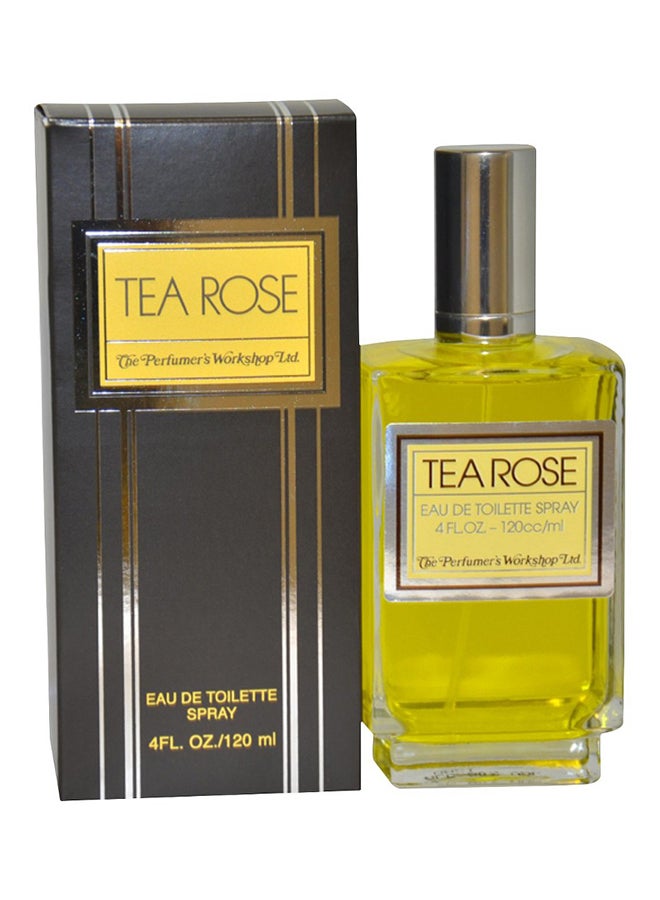 TEA ROSE Eau De Toilette Spray 120ml 
