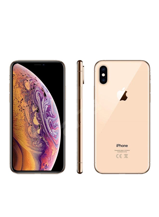 Apple - iPhone Xs With FaceTime Gold 256GB 4G LTE - International Version - Image 1