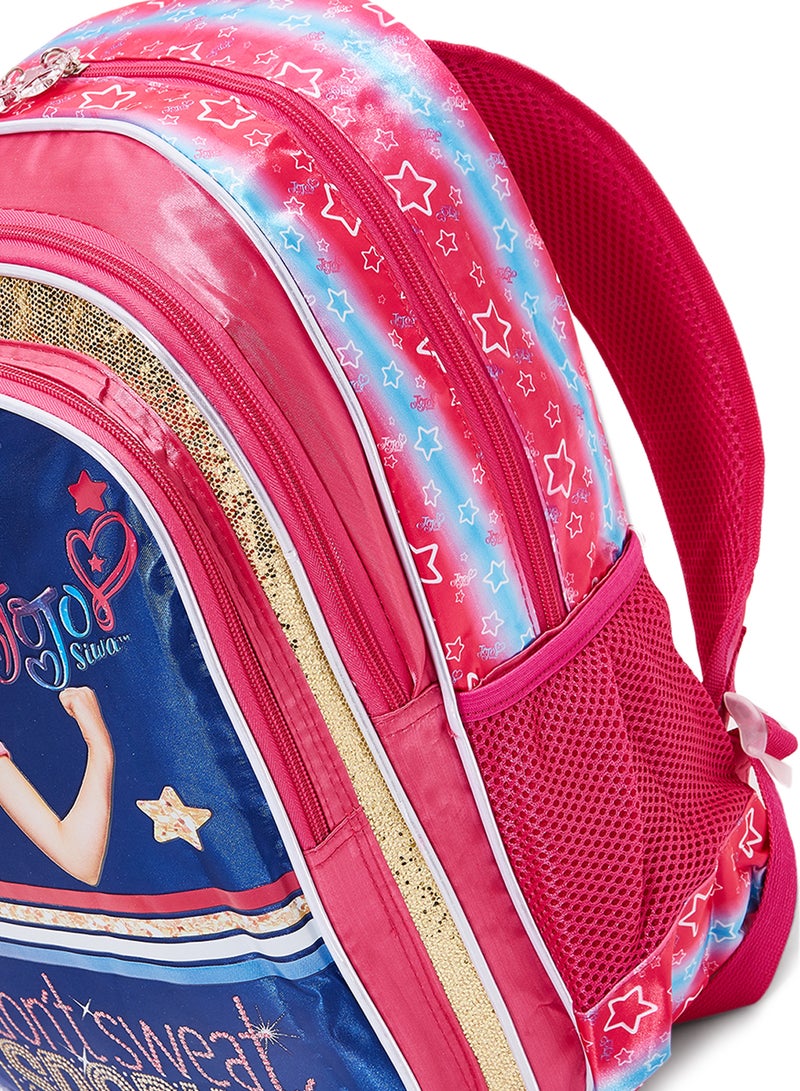 nickelodeon Glossy Printed Backpack 16 Inch Multicolour - Image 4