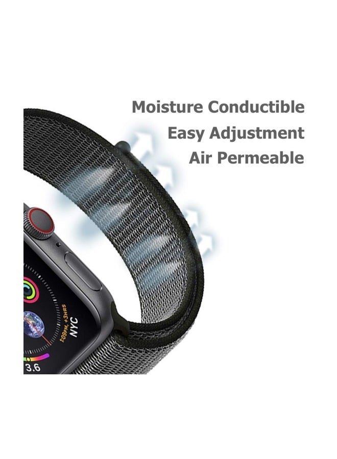 Mifan - Replacement Band For Apple Watch Series 1/2/3/4 40mm/42mm Dark Olive Grey - Image 1
