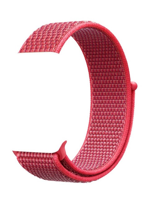 Replacement Band For Apple Watch Series 1/2/3/4 40mm/42mm Hibiscus Pink