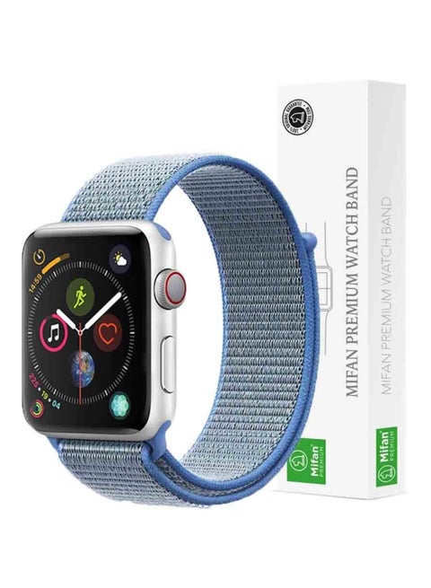 Replacement Band For Apple Watch Series 1/2/3/4 40mm/38mm Lake Blue