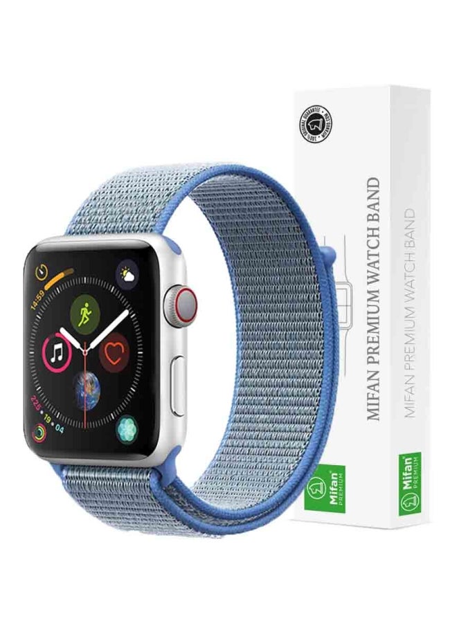 Replacement Band For Apple Watch Series 1/2/3/4 40mm/38mm Lake Blue