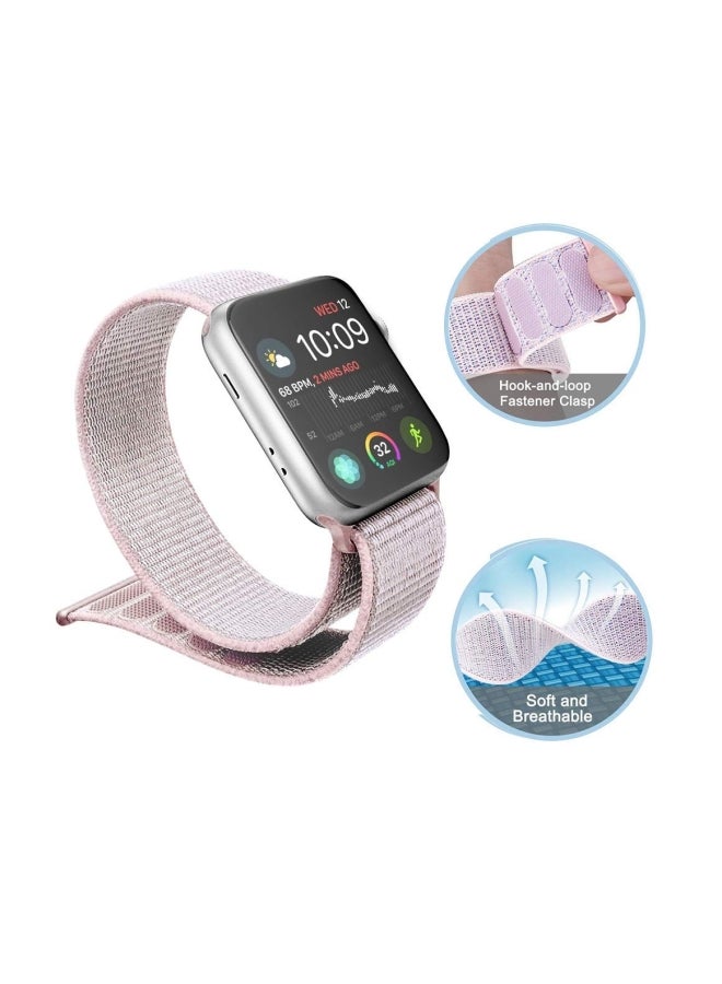 ميفان سوار قابل للتبديل لساعة أبل من السلسلة 1/2/3/4 مقاس 44/42 مم لؤلؤ - Image 2