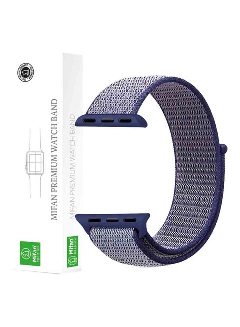 Replacement Band For Apple Watch Series 1/2/3/4 44mm/42mm Midnight Blue
