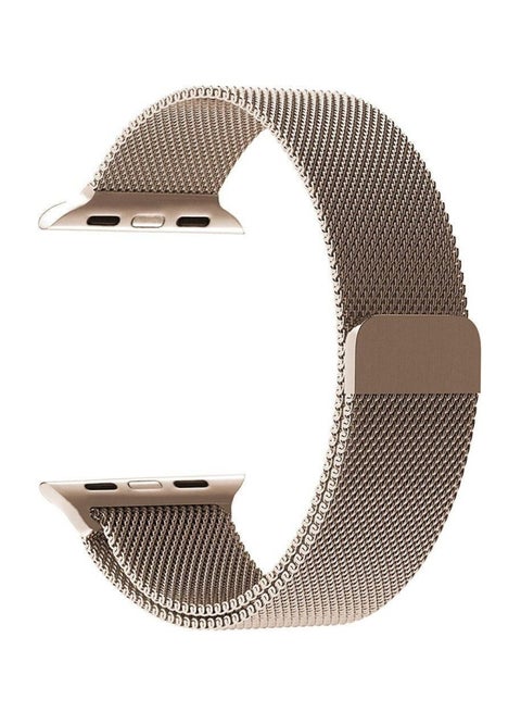 Replacement Band For Apple Watch Series 1/2/3/4 44/42 mm Light Gold