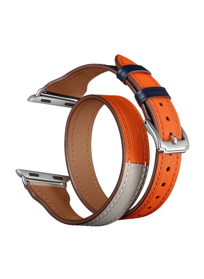 Replacement Band For Apple Watch Series 1/2/3/4 44/42 mm Orange
