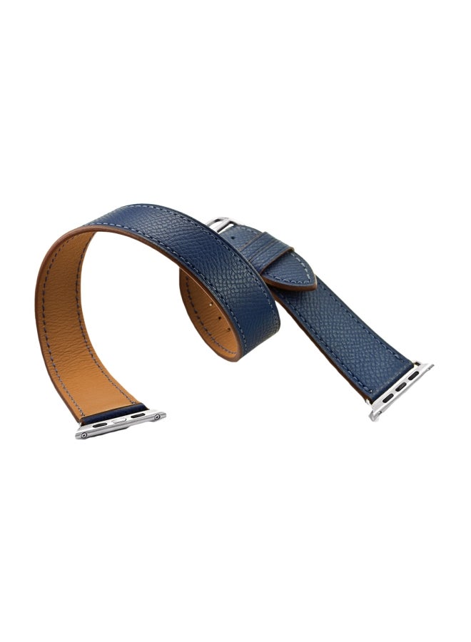 ميفان سوار بديل لساعة آبل من السلسلة 1/2/3/4 مقاس 40/38 مم أزرق - Image 1