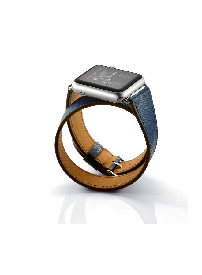 ميفان سوار بديل لساعة آبل من السلسلة 1/2/3/4 مقاس 40/38 مم أزرق - Image 2